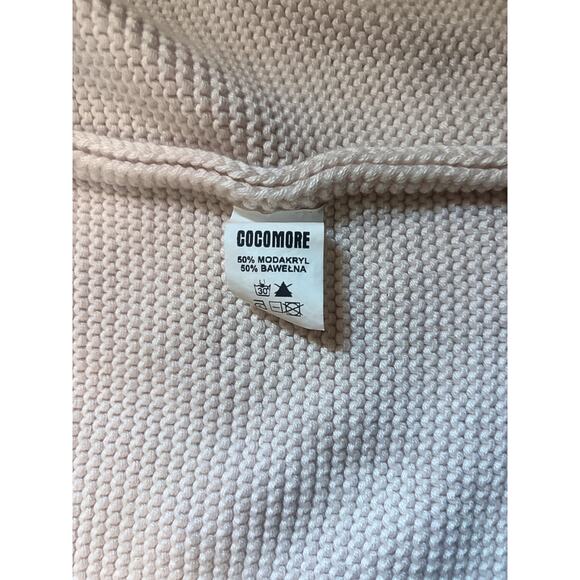 Cocomore Boutique Knit Open-Front Cardigan, Neutral Beige/Off White - Picture 3 of 8